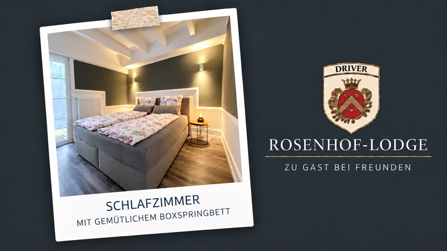 GREY Garden Suite – Schlafzimmer mit Boxspringbett