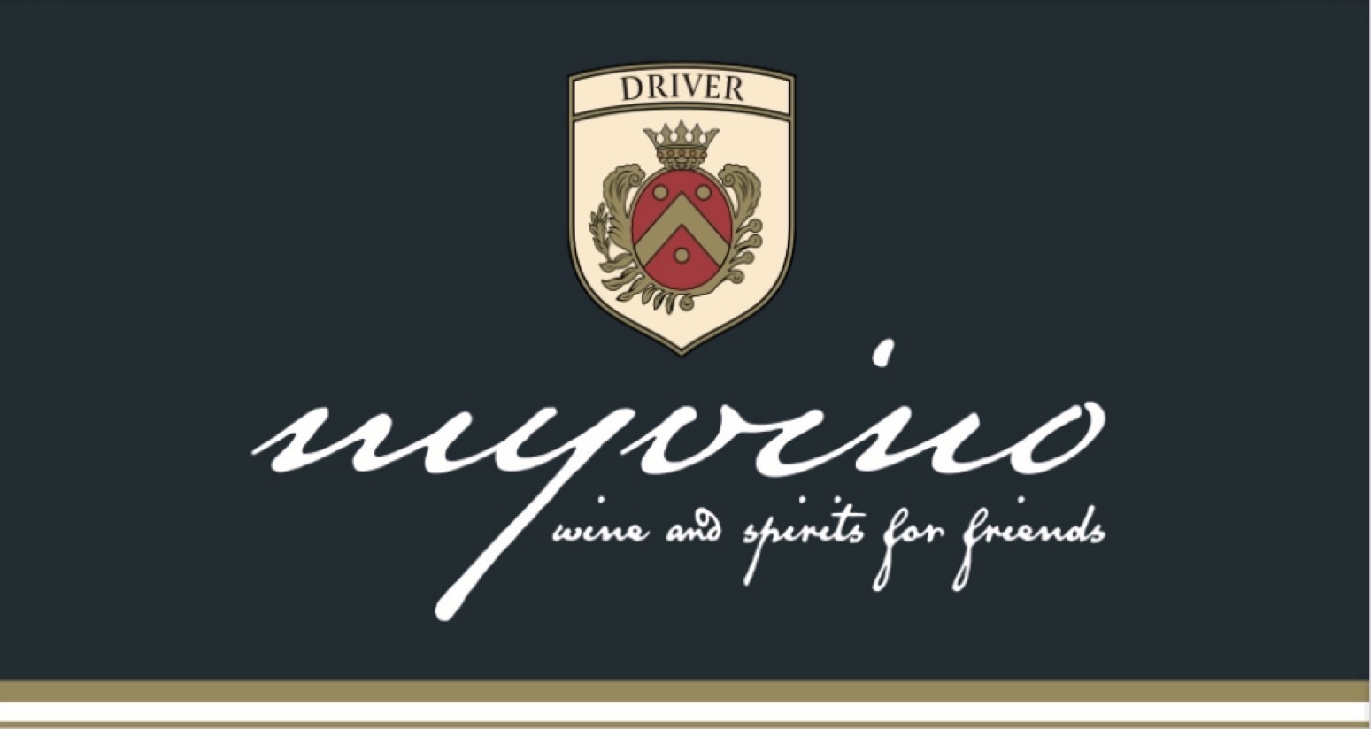 myvino – wine and spirits for friends, mit Driver-Wappen